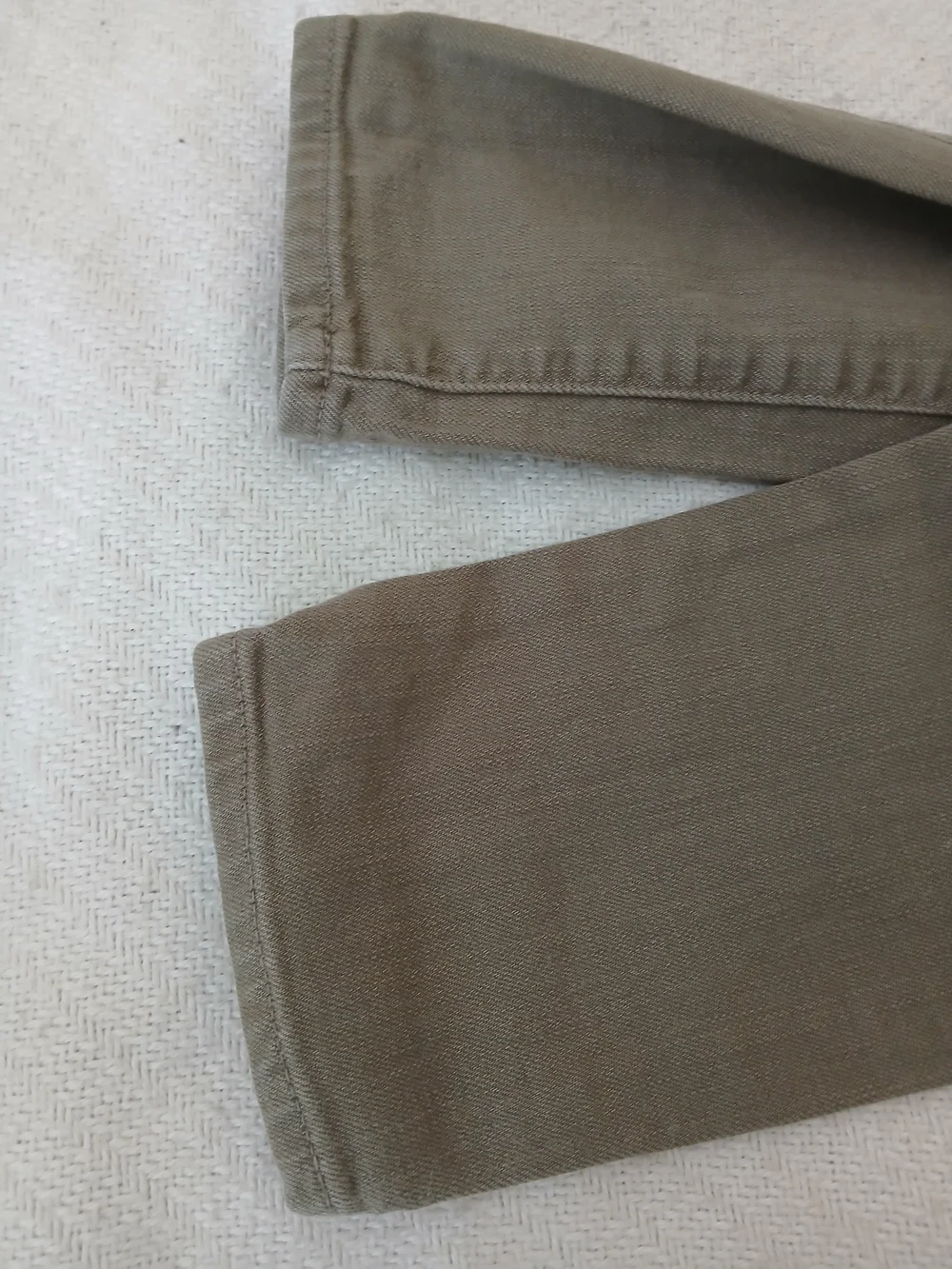 J. Crew Toothpick Skinny Ankle Pants in Olive Green